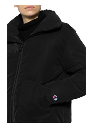 Champion Steppjacke, Schwarz