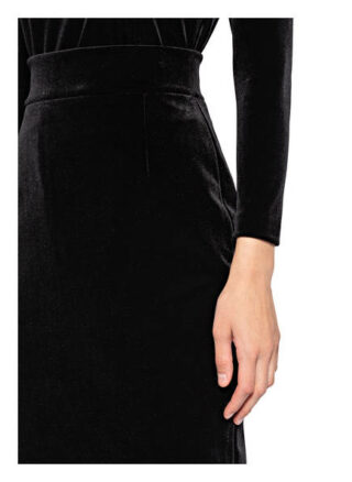 Chiara Boni La Petite Robe Samtrock Lumi, Schwarz