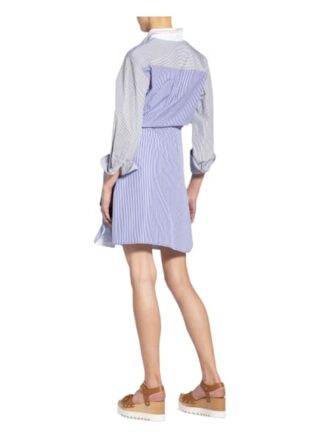 Chloé Hemdblusenkleid, Blau