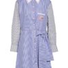 Chloé Hemdblusenkleid, Blau