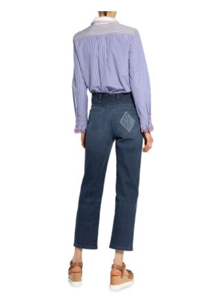 Chloé Jeans-Culotte, Blau