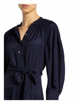Chloé Kleid mit Seide, Blau