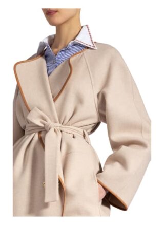 Chloé Mantel mit Cashmere, Beige