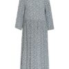 Cinque Kleid Cidalina mit 3/4-Arm, Blau