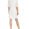 Cinque Kleid Cidani mit 3/4-Ärmel, Weiß