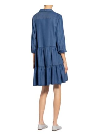 Cinque Kleid Cidavida mit 3/4-Arm, Blau