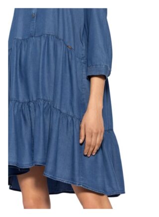 Cinque Kleid Cidavida mit 3/4-Arm, Blau