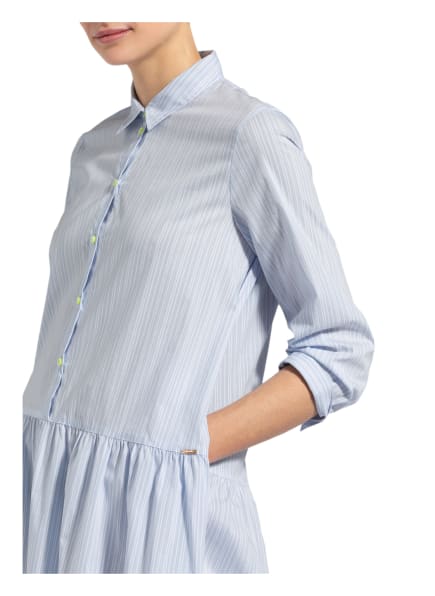 Cinque Kleid Cidavoli mit 3/4-Arm, Blau Cinque Kleid Cidavoli mit 3/4-Arm, Blau