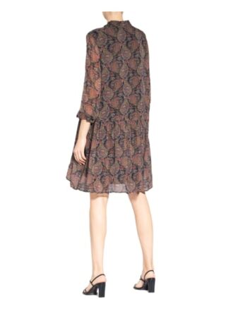 Cinque Kleid Cidavoli mit 3/4-Arm, Schwarz