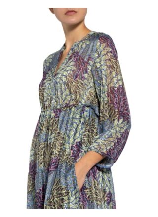 Cinque Kleid Cidean mit 3/4-Arm, Blau