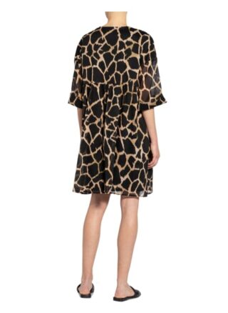 Cinque Kleid Cidollo mit 3/4-Arm, Schwarz
