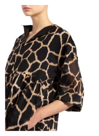 Cinque Kleid Cidollo mit 3/4-Arm, Schwarz