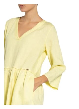 Cinque Kleid Cielvida mit 3/4-Arm, Gelb