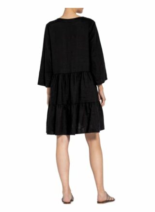 Cinque Kleid Cielvida mit 3/4-Arm, Schwarz