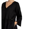 Cinque Kleid Cielvida mit 3/4-Arm, Schwarz