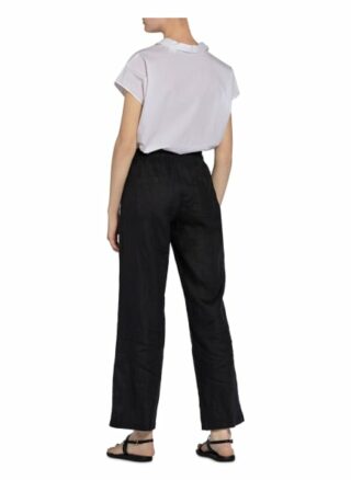 Cinque Leinenhose Cisoft, Schwarz