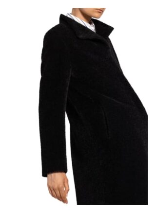 CINZIA ROCCA Stehkragenmantel Damen, Schwarz