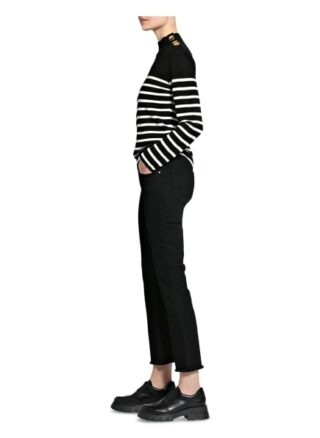 Claudie Pierlot 7/8-Jeans Paresseux, Schwarz