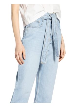 Claudie Pierlot 7/8-Mom Jeans Palmebis, Blau