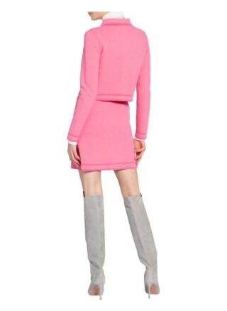 Claudie Pierlot Bouclé-Rock Mac, Pink