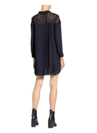 Claudie Pierlot Hemdblusenkleid Raison, Blau