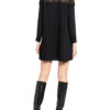 Claudie Pierlot Hemdblusenkleid Raisone, Schwarz