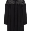 Claudie Pierlot Hemdblusenkleid Raisone, Schwarz