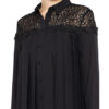 Claudie Pierlot Hemdblusenkleid Raisone, Schwarz