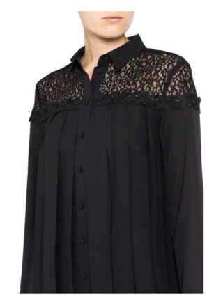 Claudie Pierlot Hemdblusenkleid Raisone, Schwarz