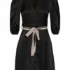 Claudie Pierlot Hemdblusenkleid Rousetti, Schwarz