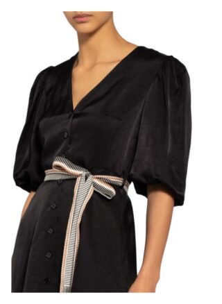 Claudie Pierlot Hemdblusenkleid Rousetti, Schwarz