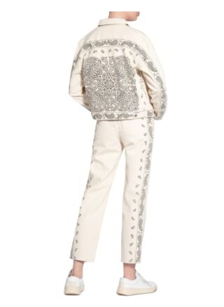 Claudie Pierlot Jeansjacke Vantelle, Weiß