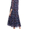 Claudie Pierlot Kleid Raleuse mit 3/4-Arm, Schwarz