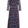Claudie Pierlot Kleid Raleuse mit 3/4-Arm, Schwarz