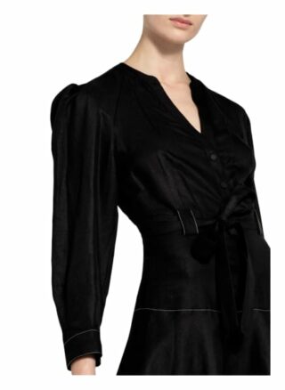 Claudie Pierlot Kleid Ramille, Schwarz