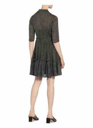 Claudie Pierlot Kleid Randall mit 3/4-Ärmel, Schwarz