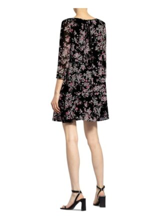Claudie Pierlot Kleid Rififi mit 3/4-Arm, Schwarz