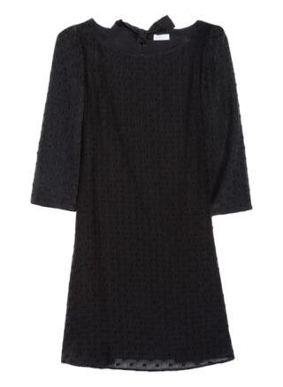 Claudie Pierlot Kleid Rifififleurs mit 3/4-Arm, Schwarz