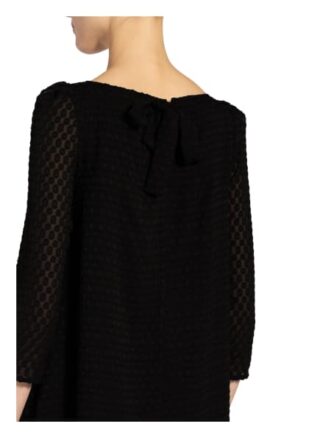 Claudie Pierlot Kleid Rififipois mit 3/4-Arm, Schwarz
