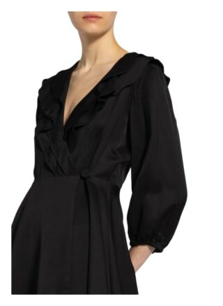 Claudie Pierlot Kleid Rire mit 3/4-Arm, Schwarz