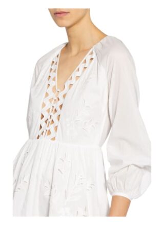 Claudie Pierlot Kleid Romanesque, Weiß