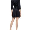 Claudie Pierlot Kleid Romiloa mit 3/4-Arm, Blau