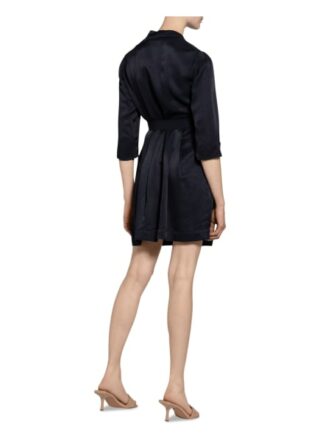 Claudie Pierlot Kleid Romiloa mit 3/4-Arm, Blau