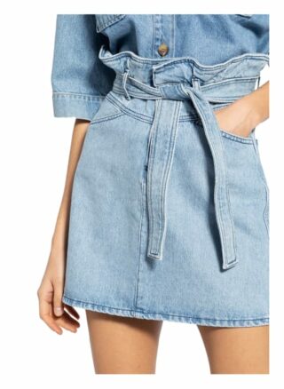 Claudie Pierlot Paperbag-Rock Serana, Blau
