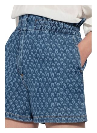 Claudie Pierlot Paperbag-Shorts Enora, Blau