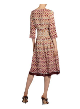 Claudie Pierlot Seidenkleid Relia mit 3/4-Arm, Schwarz