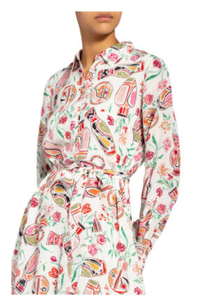 Claudie Pierlot Seidenkleid Rosalinda, Weiß