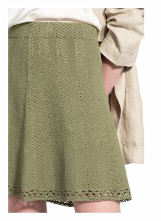 Claudie Pierlot Strickrock Melina, Grün
