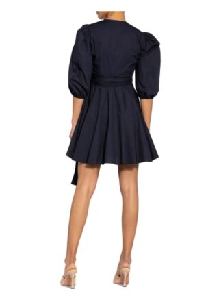 Claudie Pierlot Wickelkleid Raymondeter mit 3/4-Arm, Blau