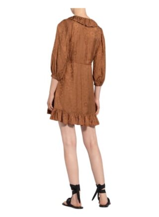Claudie Pierlot Wickelkleid Roderta, Braun